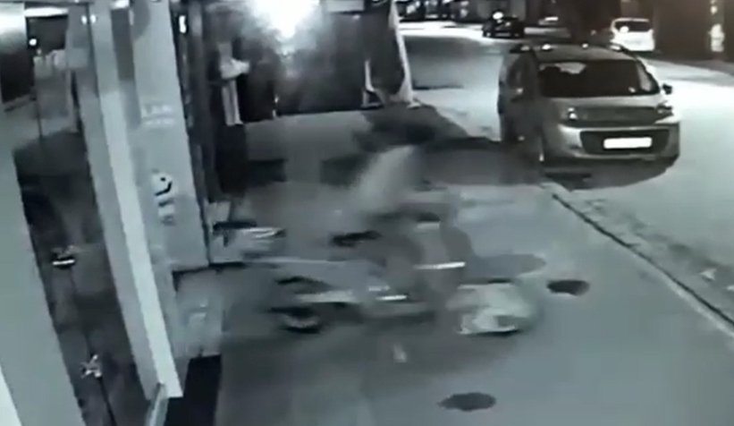 Kuryelerin ekobislerini böyle çaldılar