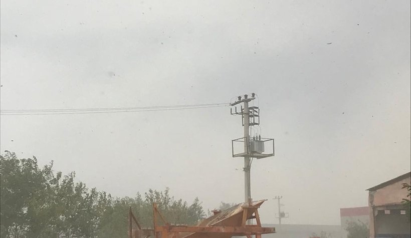 Kuvvetli rüzgar zor anlar yaşattı