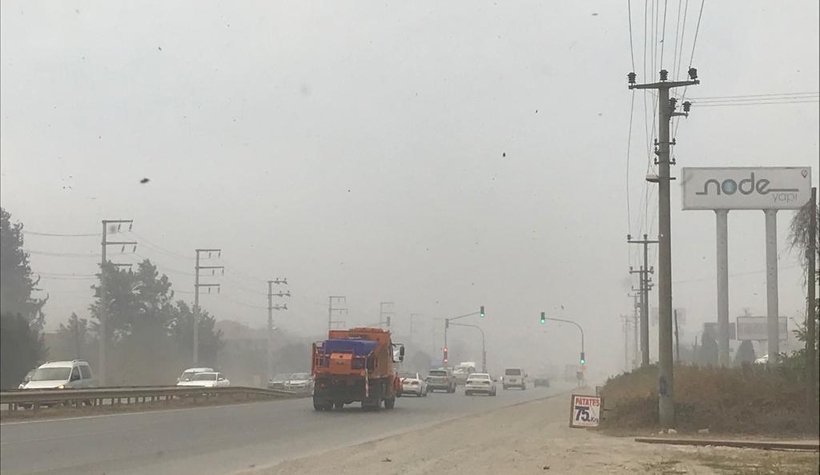 Kuvvetli rüzgar zor anlar yaşattı