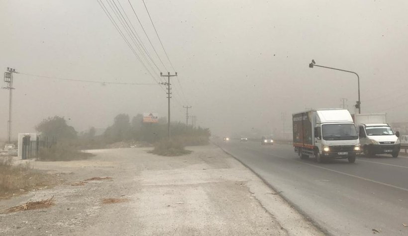 Kuvvetli rüzgar zor anlar yaşattı