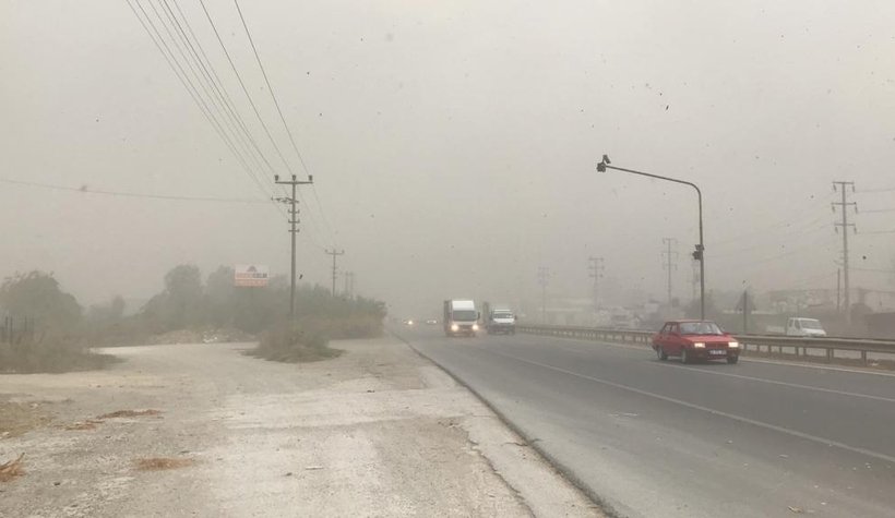 Kuvvetli rüzgar zor anlar yaşattı