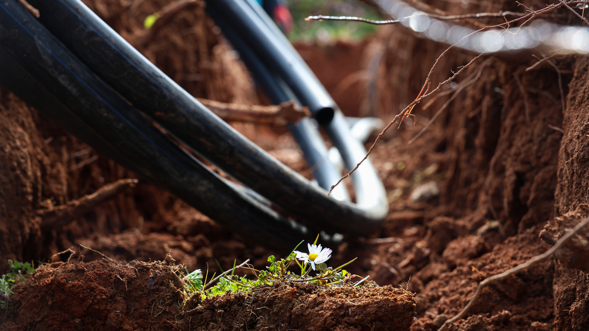 Kuyumcullu’ya 8 kilometrelik içme suyu  hattı
