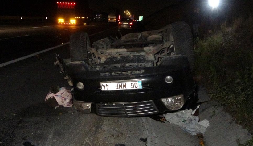 Kuzey Marmara Otoyolu'nda feci kaza: 3 ölü