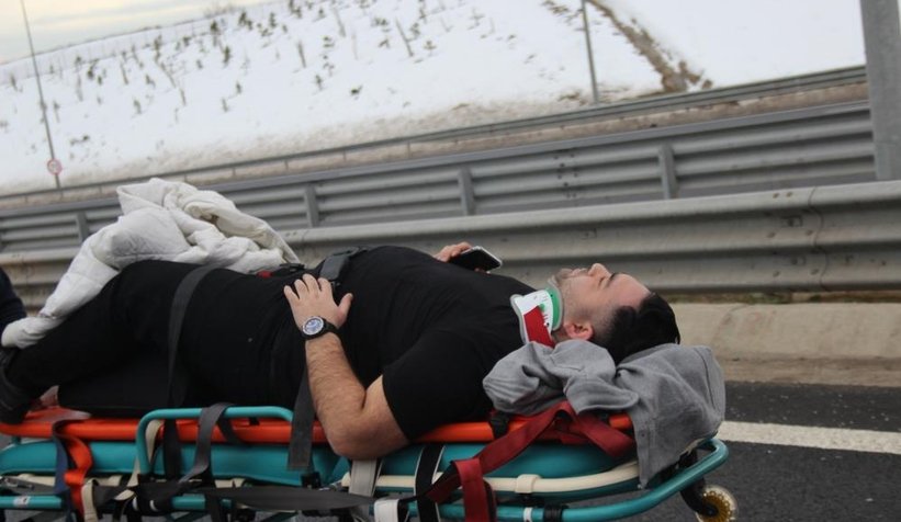 Kuzey Marmara Otoyolu'nda kaza: 3 yaralı