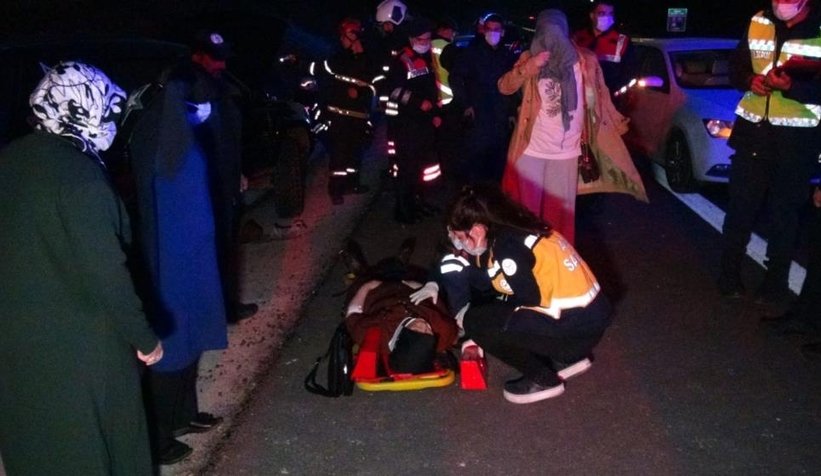 Kuzey Marmara Otoyolu'nda kaza: 6 yaralı