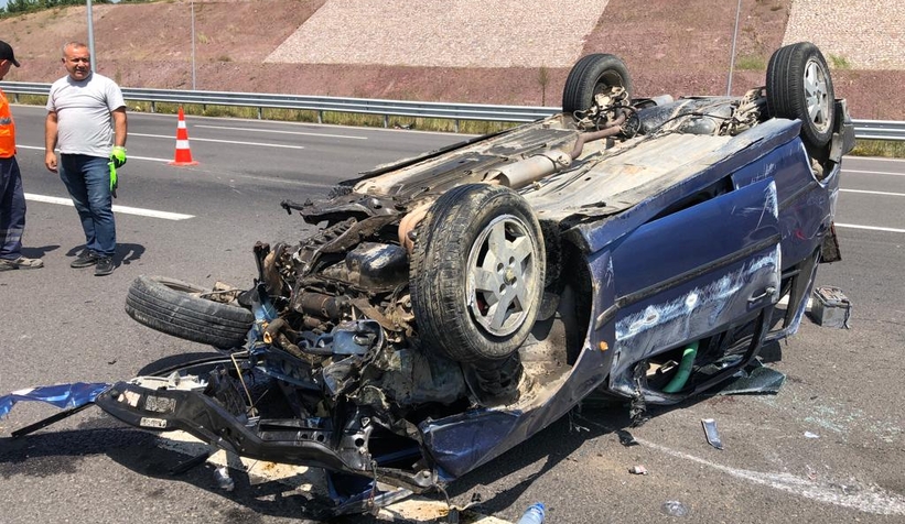 Kuzey Marmara Otoyolunda kaza 5 yaralı