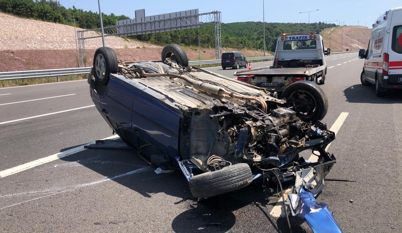 Kuzey Marmara Otoyolunda kaza 5 yaralı