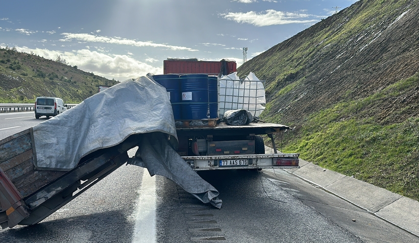 Kuzey Marmara Otoyolu’nda kimyasal madde paniği