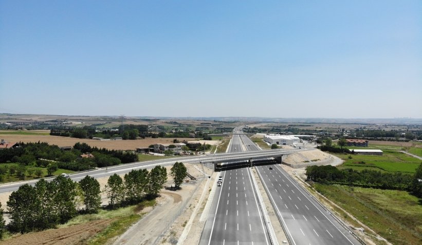 Kuzey Marmara Otoyolu’nda sona gelindi