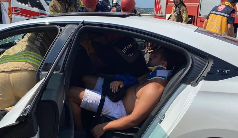 Kuzey Marmara Otoyolu’nda zincirleme kaza: 11 yaralı