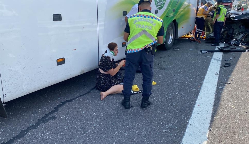 Kuzey Marmara Otoyolu’nda zincirleme kaza: 11 yaralı