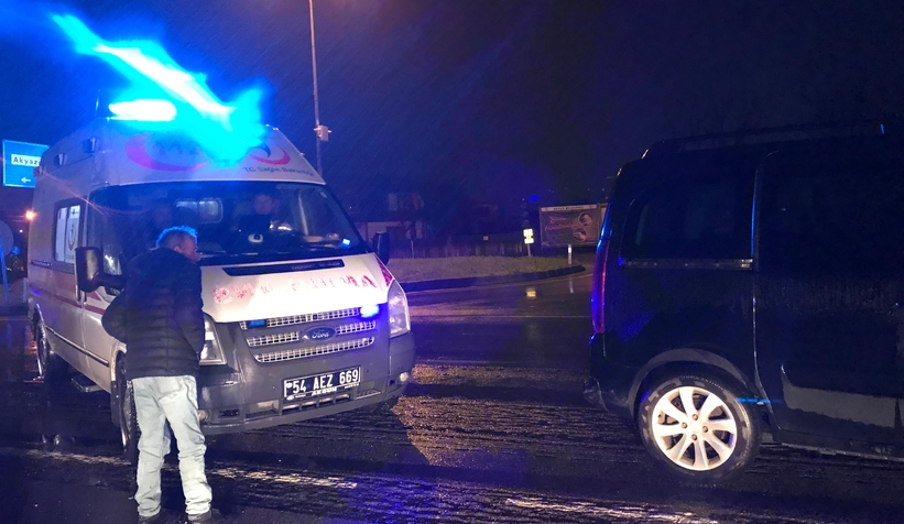 Kuzuluk Kavşağında kaza: 2 yaralı