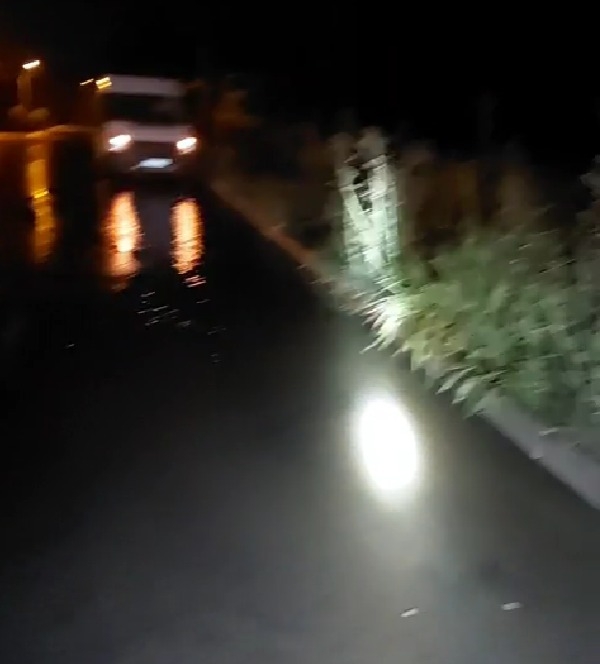 Kuzuluk'ta isale hattı patladı