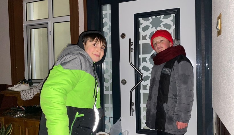 Kuzuluk'ta kalandar geleneği bu yılda devam etti