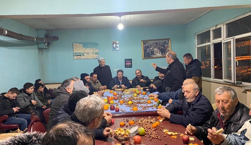 Kuzuluk'ta kalandar geleneği bu yılda devam etti