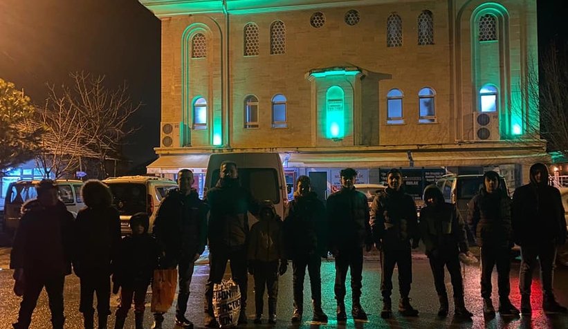 Kuzuluk'ta kalandar geleneği bu yılda devam etti