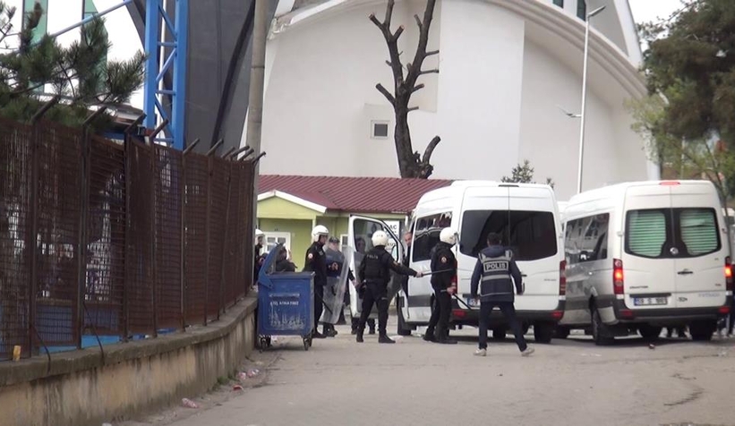 Maçta ortalık karıştı