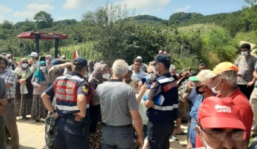 Mahallelinin taş ocağı tepkisi