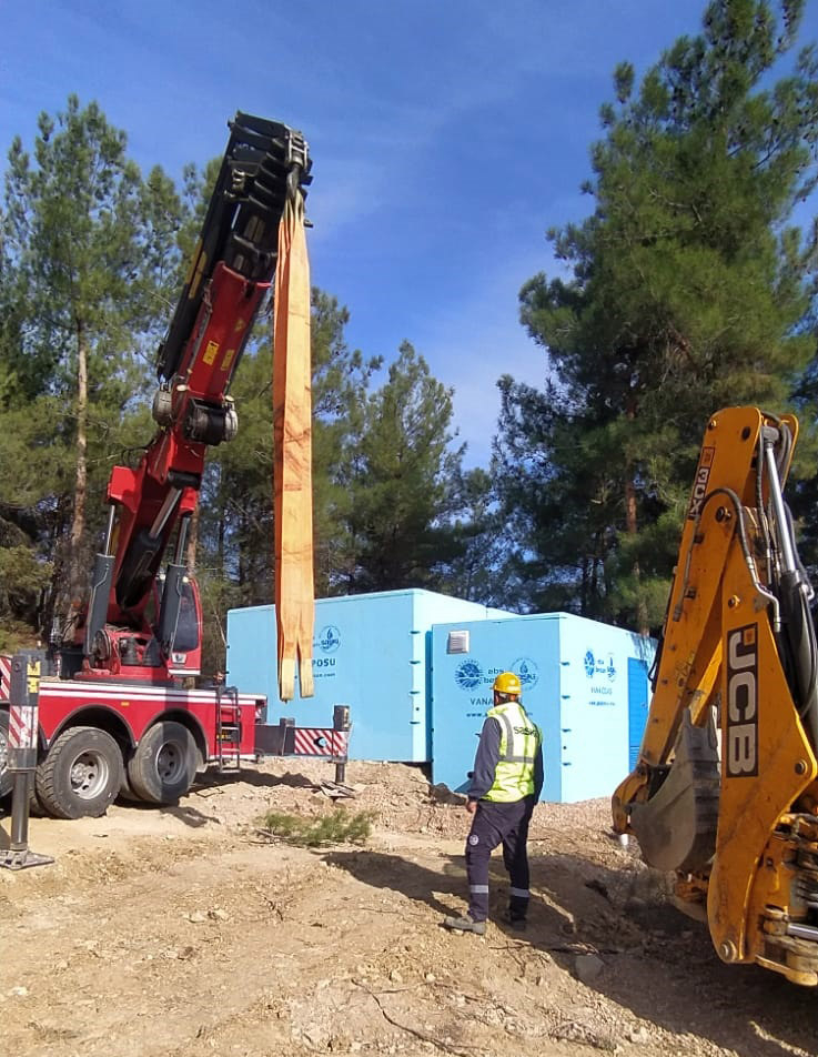 Mahdumlar kesintisiz içmesuyu ile buluştu
