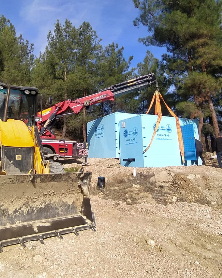 Mahdumlar kesintisiz içmesuyu ile buluştu