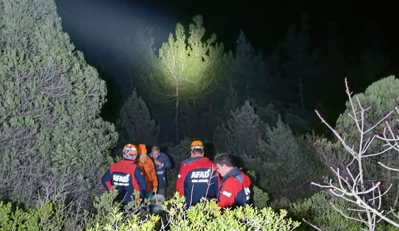 Mantar toplarken kaybolan 2 kişi kurtarıldı