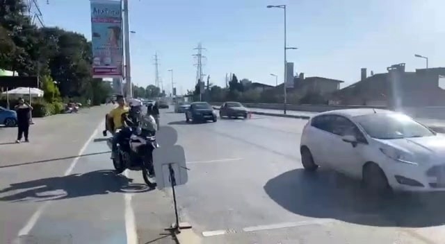 Memur adayları sınava polis sayesinde yetişti