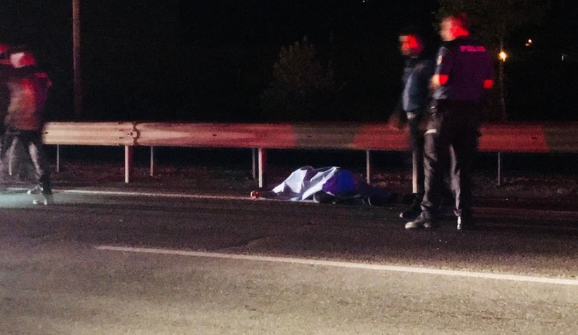 Metrelerce sürüklenen motosikletli öldü