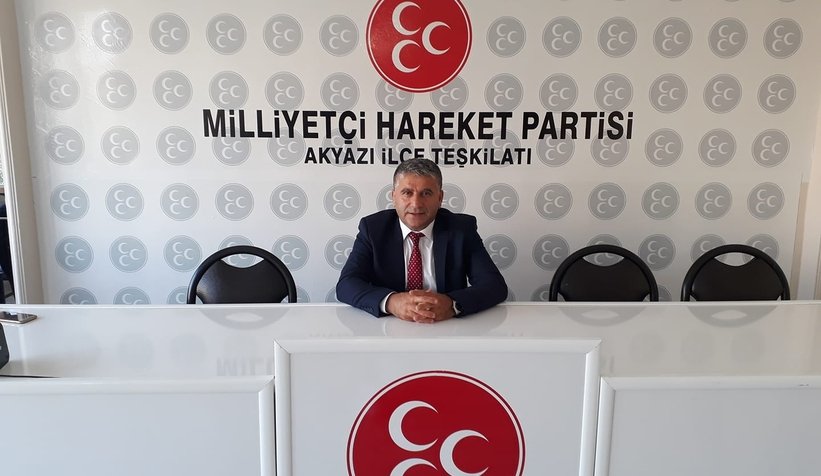 MHP Akyazı İlçe Başkanı istifa etti