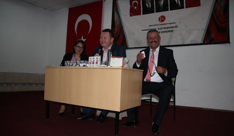 MHP Karapürçek İlçe Başkanlığına Mustafa Hıraç seçildi