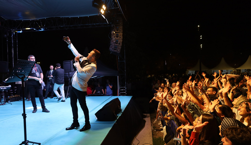 Millet Bahçesi’nde binlerce kişiyle Rumeli Balkan buluşması