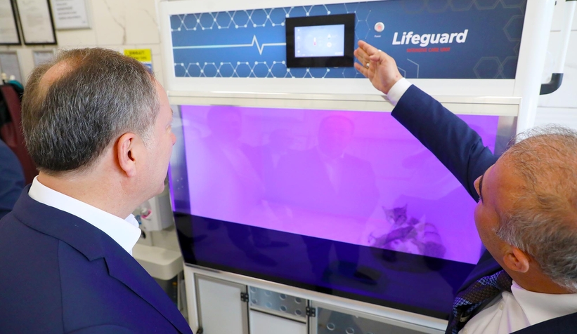 Milletvekili Kaya, Sokak Hayvanları Rehabilitasyon Merkezi’nde