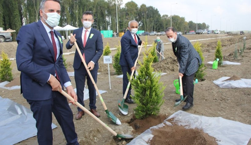Milli Ağaçlandırma Bayramı töreni Akyazı'da yapıldı