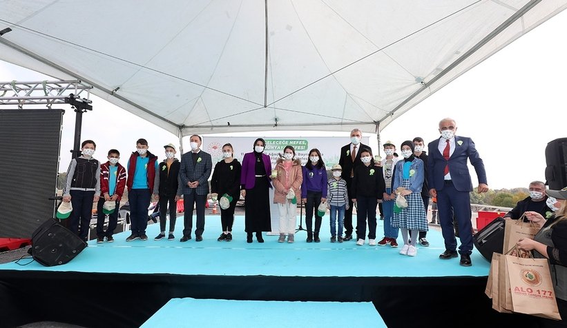 Milli Ağaçlandırma Bayramı töreni Akyazı'da yapıldı