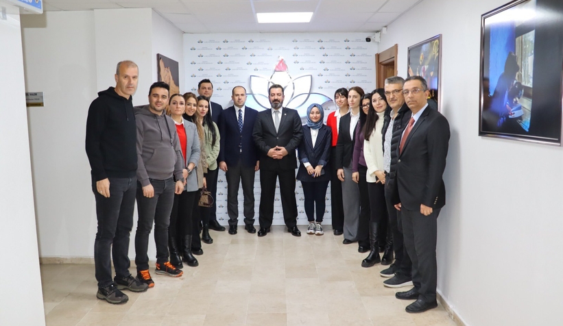 Milli Eğitim Müdürü Savaşçı personelle vedalaştı