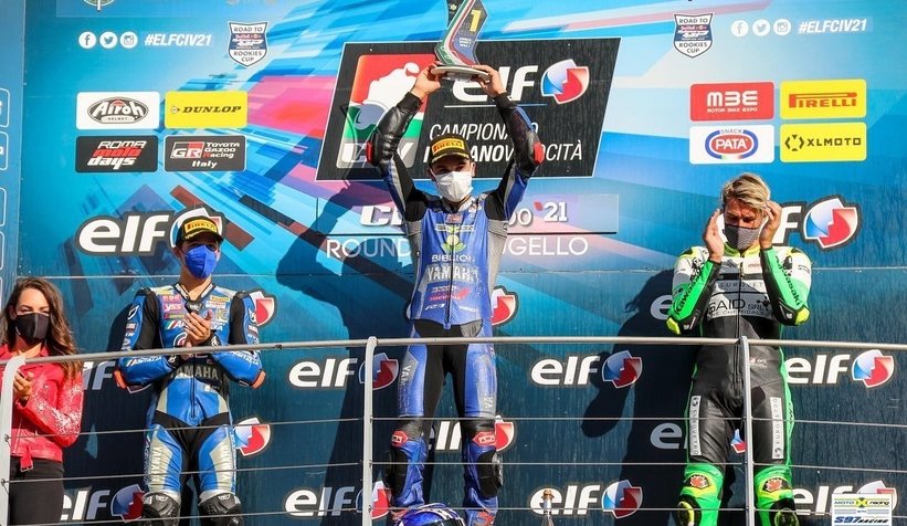 Milli motosikletçi Bahattin Sofuoğlu, İtalya'da birinci oldu