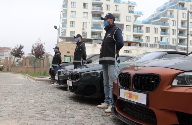 Milyonluk araçlara el kondu