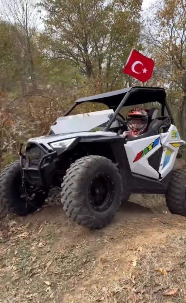 Minik Sofuoğlu off road yaptı
