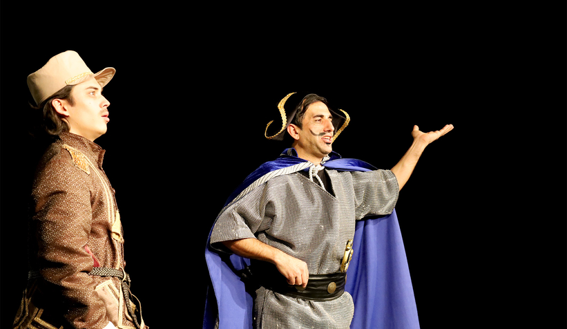 Minikler Don Kişot ile eğlenceye doydu