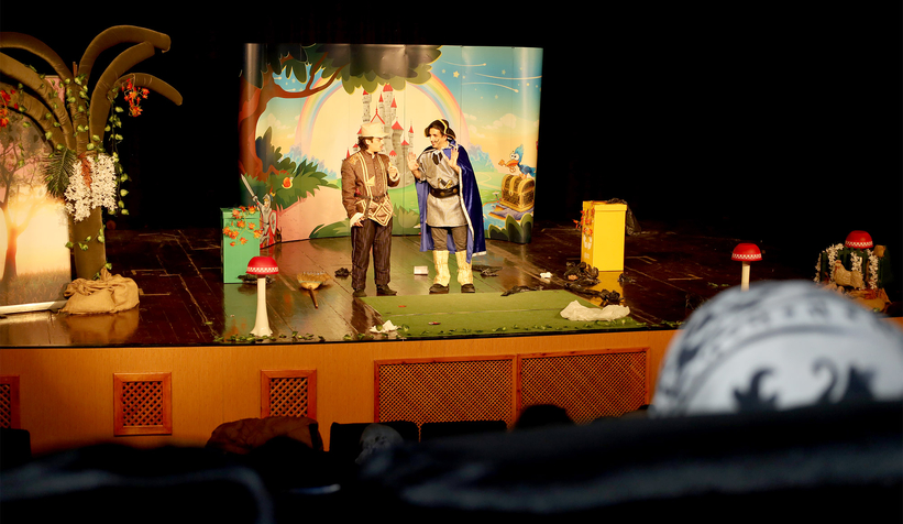 Minikler Don Kişot ile eğlenceye doydu