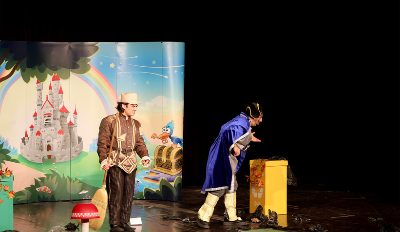 Minikler Don Kişot ile eğlenceye doydu