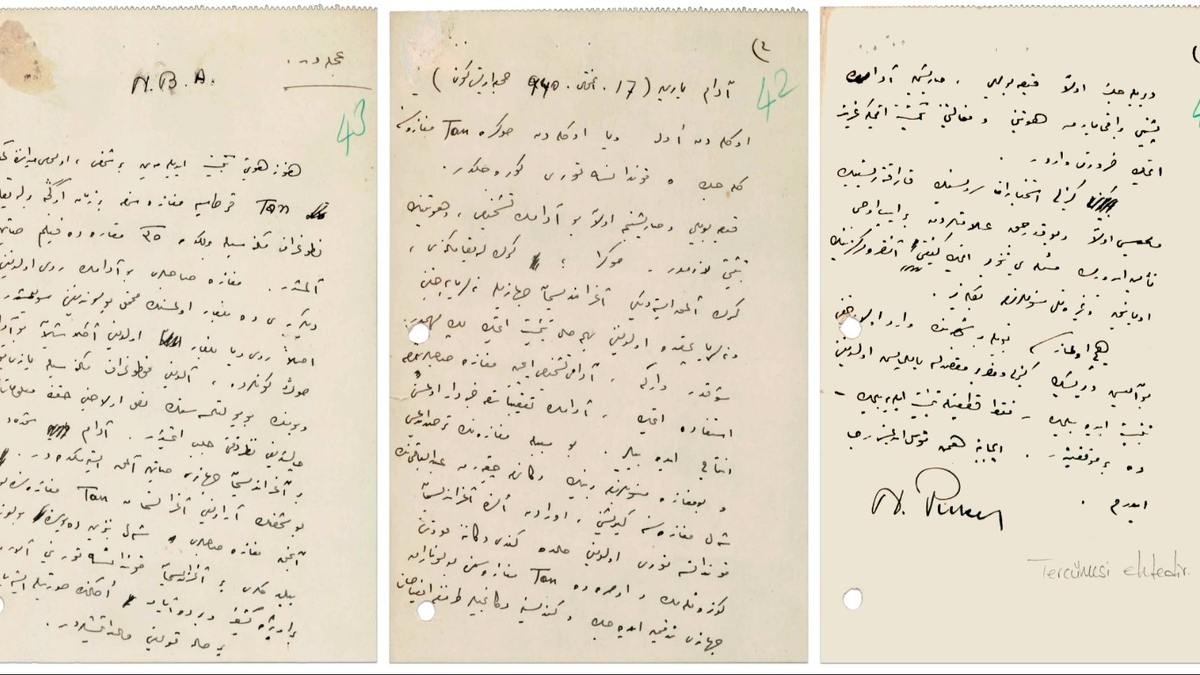 MİT 1940 tarihli bir belge paylaştı