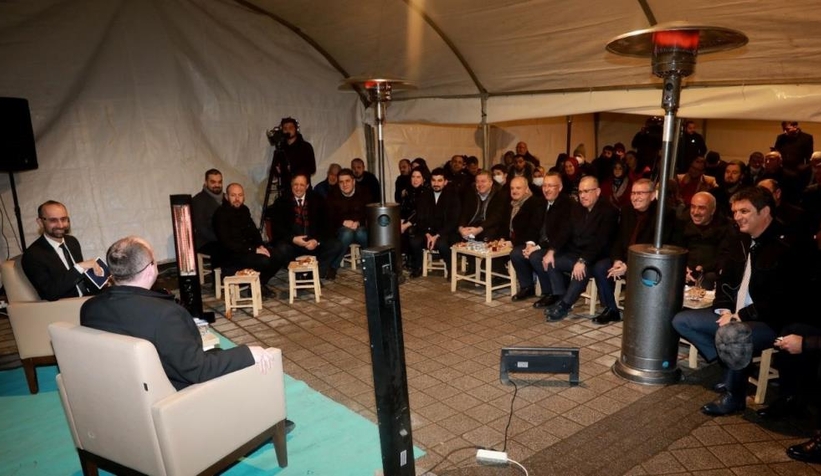 MKE Genel Müdürü  Aynalıkavak Sohbetlerinin konuğu oldu