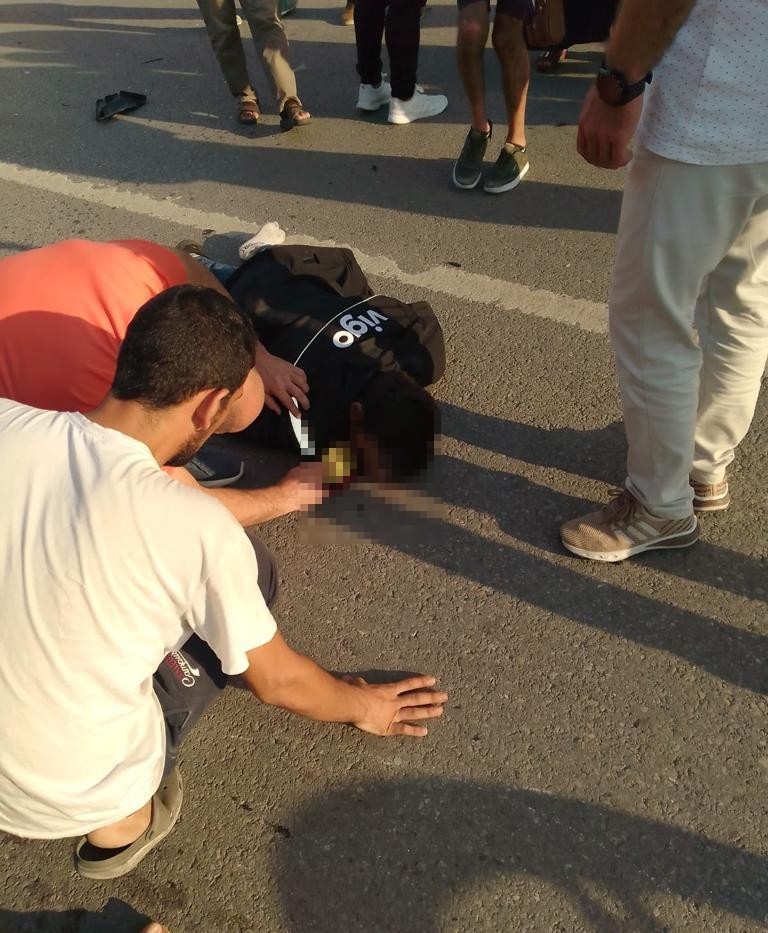 Moto kurye işe başladığı gün kazada öldü