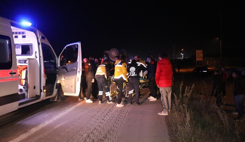 Motosiklet ikiye bölündü sürücü öldü