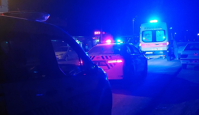 Motosiklet sürücüsü kazada yaralandı