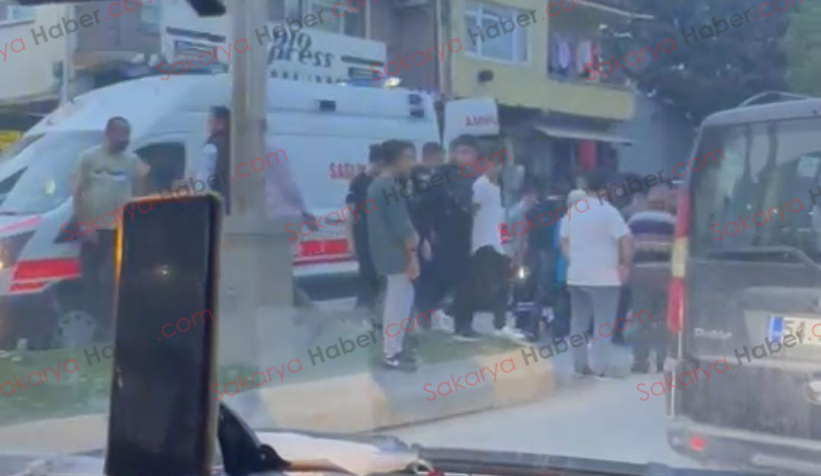 Motosiklet ve bisiklet çarpıştı: 2 yaralı