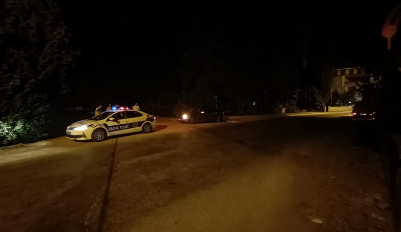 Motosikleti ile uygulamadan kaçan çocuk kaza yaptı