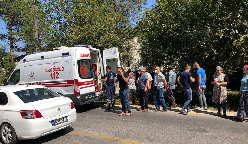 Motosikletiyle eve daldı!