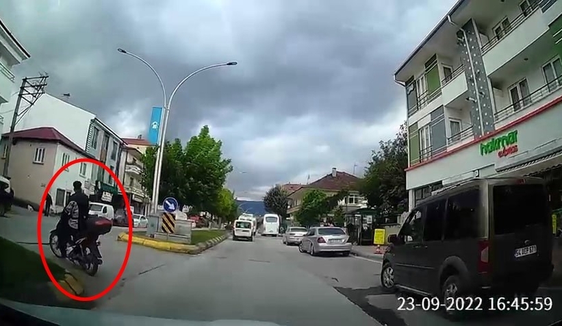 Motosikletle tek telerle şov yapmıştı, firari çıktı