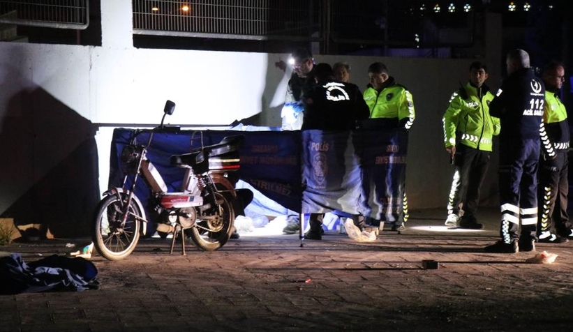 Motosikletten düşen şahıs kurtarılamadı